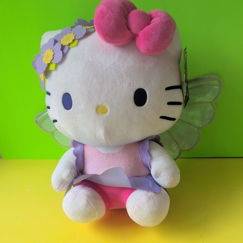 Kidrobot Hello Kitty Fairy Phunny Plush Sanrio Iridescent Wings NWT 2026